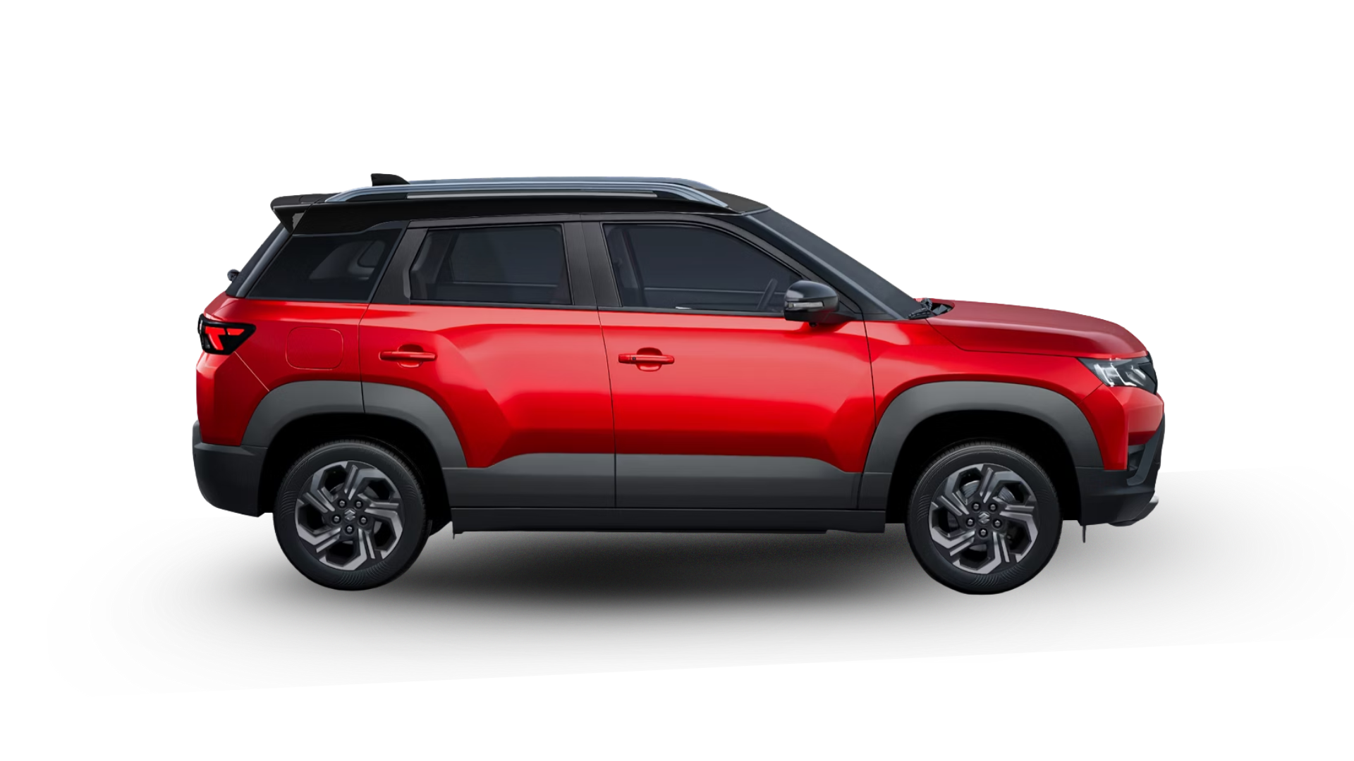 maruti brezza right side view.